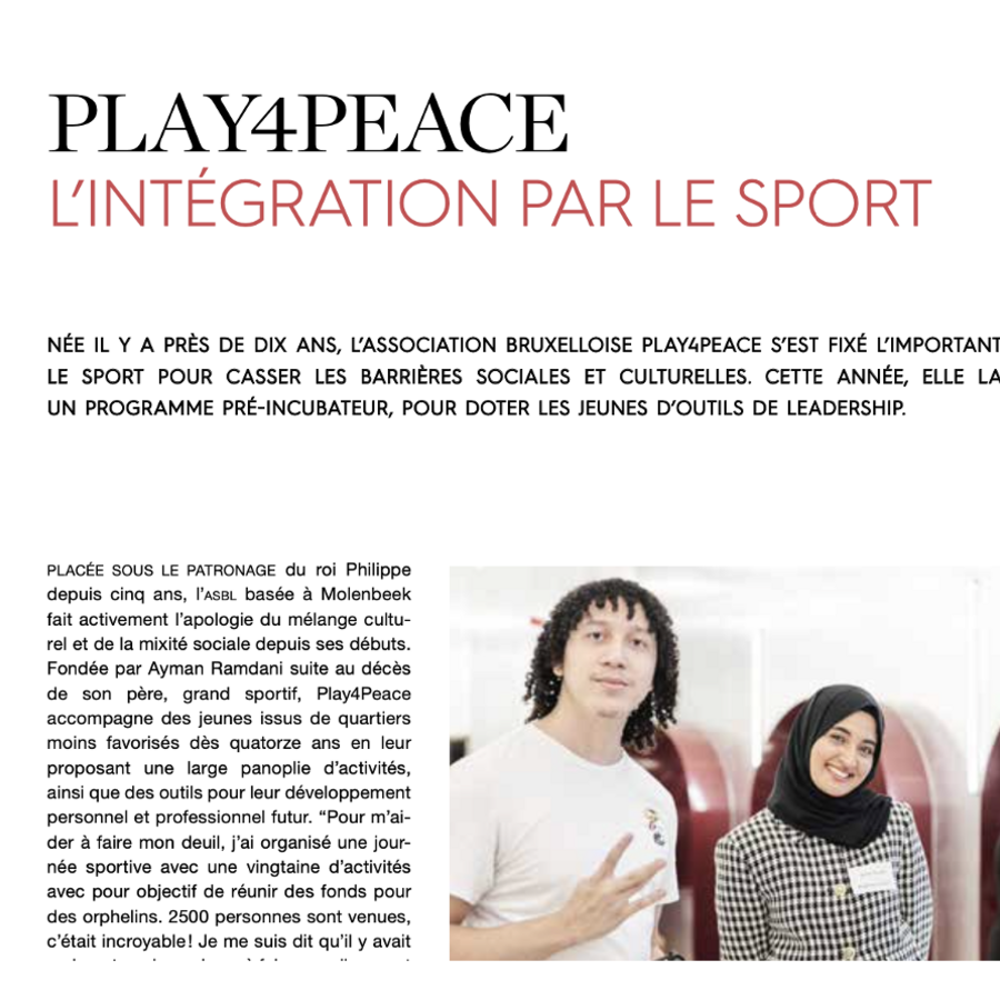 Play4Peace in L'Eventail